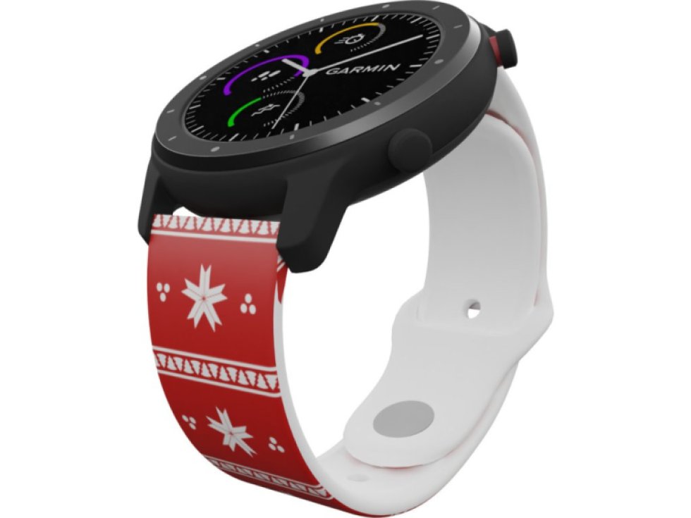 VÁNOČNÍ MOTIV řemínek 22 mm