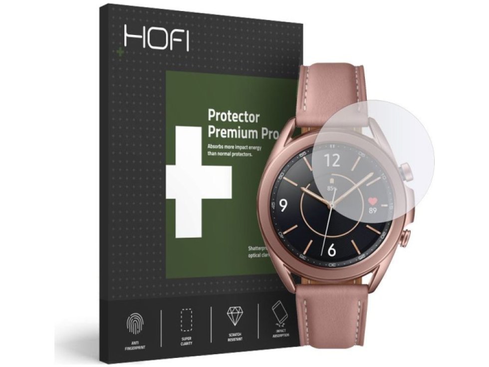 Hybridní ochranné sklo na Samsung Galaxy Watch 41mm - Hofi, Glass Pro+