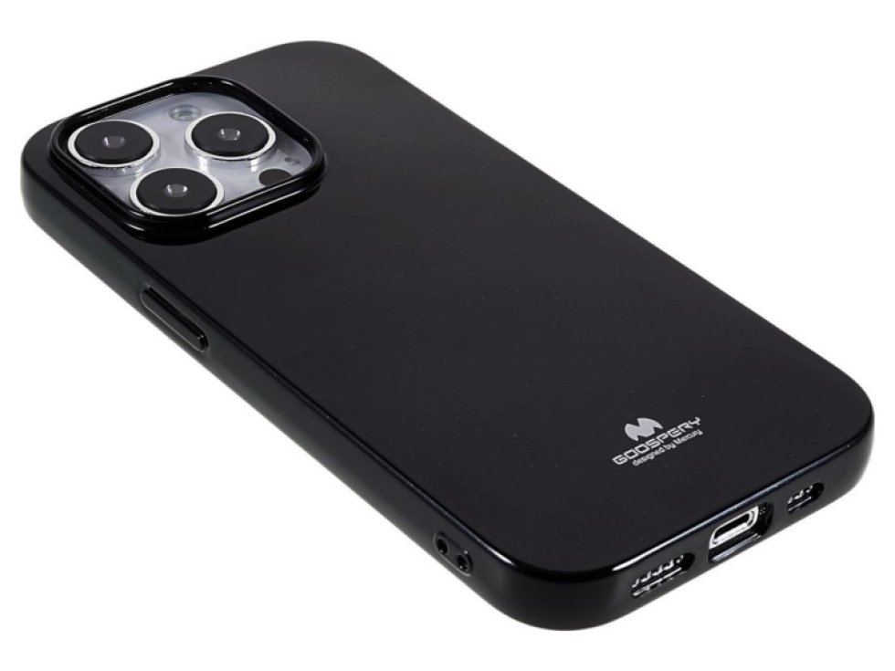 Ochranný kryt pro iPhone 14 Pro MAX - Mercury, Jelly Black