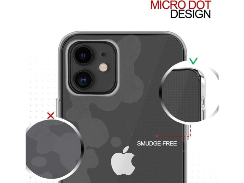 Ochranný kryt pro iPhone 12 mini - Mercury, Jelly Transparent