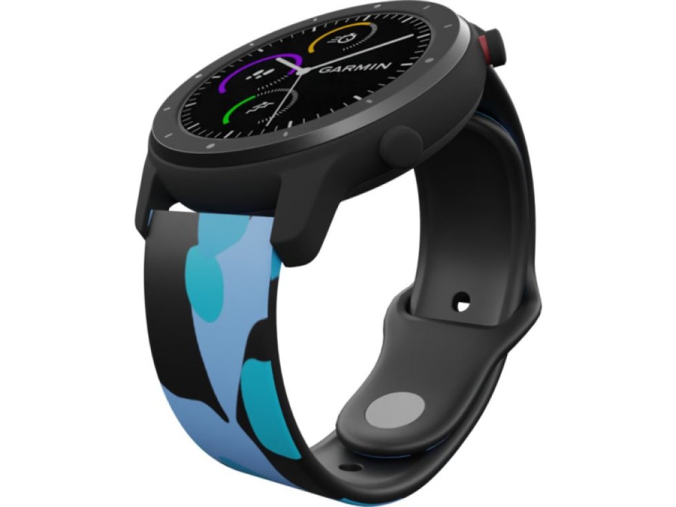 MASKÁČ MODRÝ řemínek 22 mm