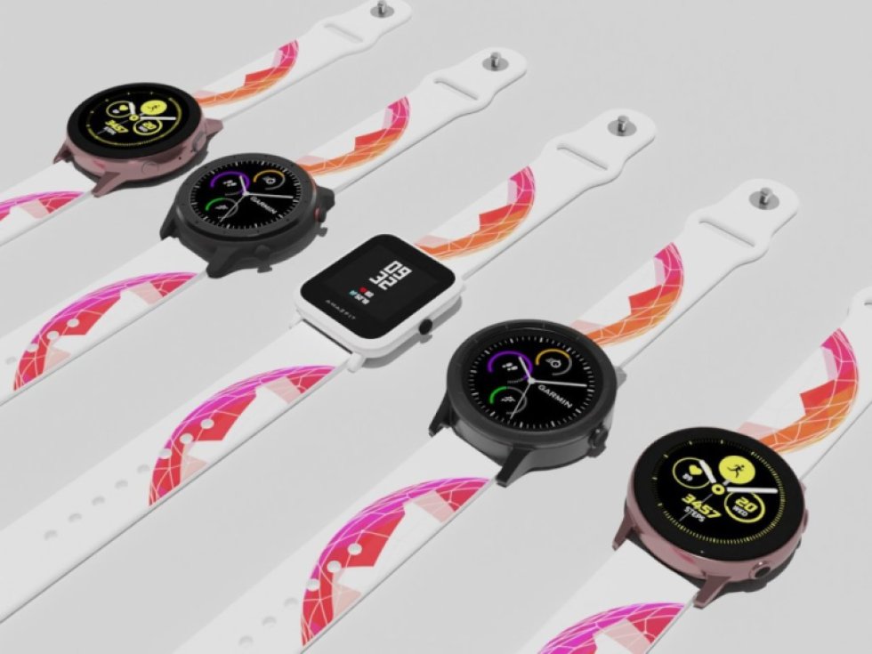 RŮŽOVÁ PLANETKA řemínek 22 mm