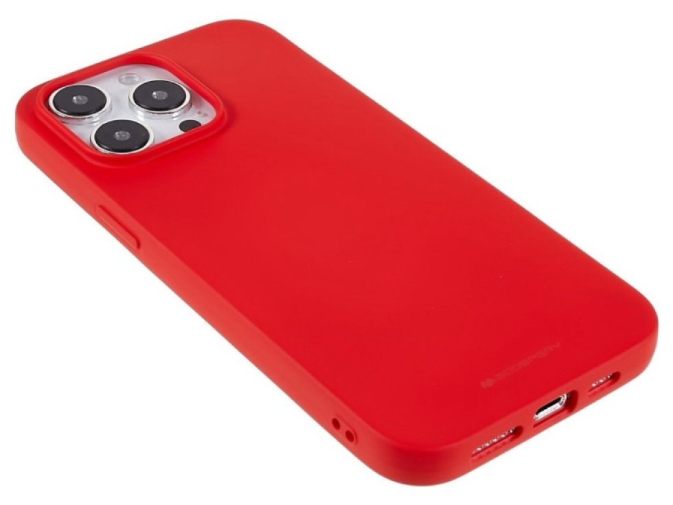 Ochranný kryt pro iPhone 14 Pro MAX - Mercury, Soft Feeling Red