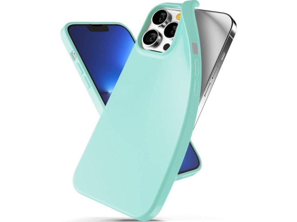 Ochranný kryt pro iPhone 13 Pro MAX - Mercury, Soft Feeling Mint