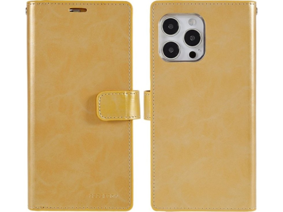 Ochranné pouzdro na iPhone 15 Pro MAX - Mercury, Mansoor Diary Gold
