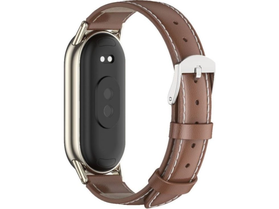 Tech-Protect Stainless pro Xiaomi Mi Band 5 / 6 hnědá