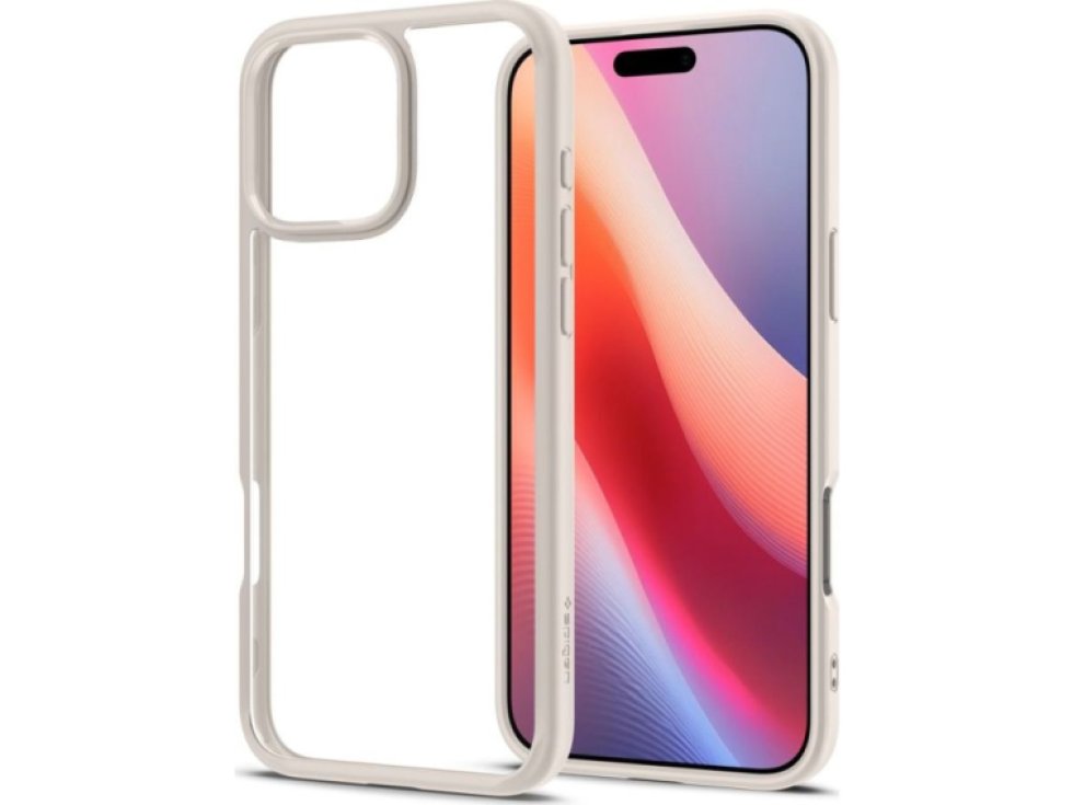 Ochranný kryt na iPhone 16 Pro - Spigen, Ultra Hybrid Natural Titanium