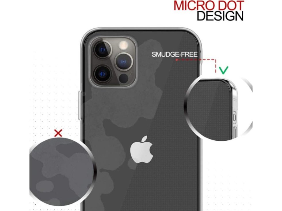 Ochranný kryt pro iPhone 12 Pro MAX - Mercury, Jelly Transparent