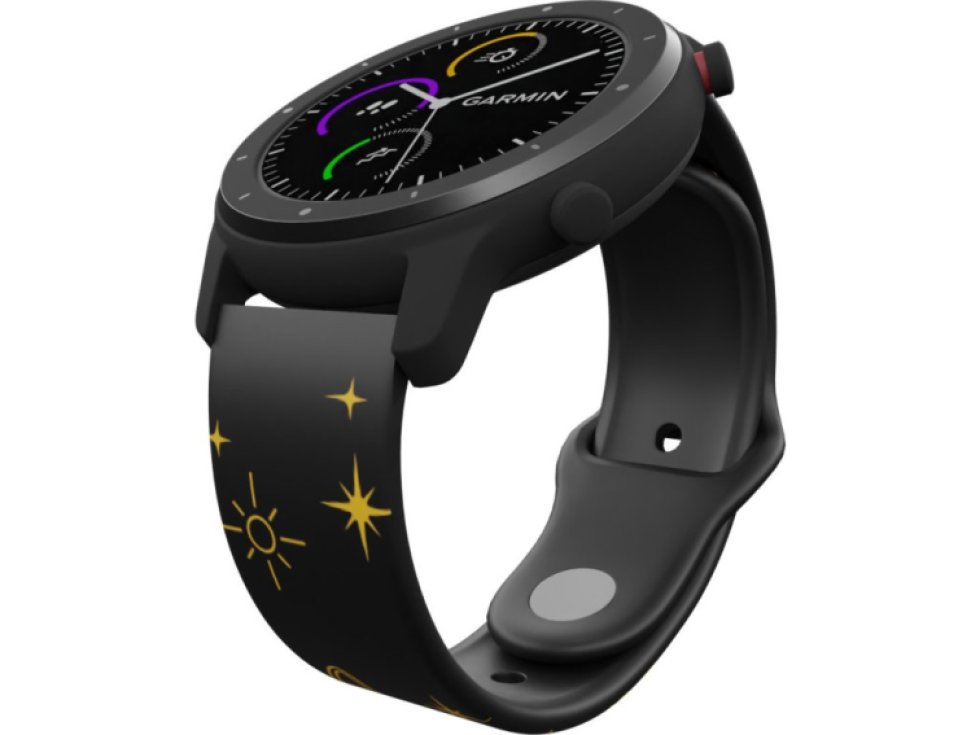 ŽLUTÉ PLANETKY řemínek 22 mm