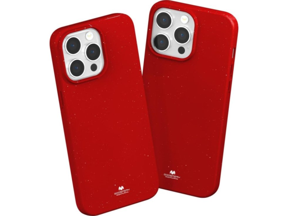 Ochranný kryt na iPhone 15 Pro MAX - Mercury, Jelly Red