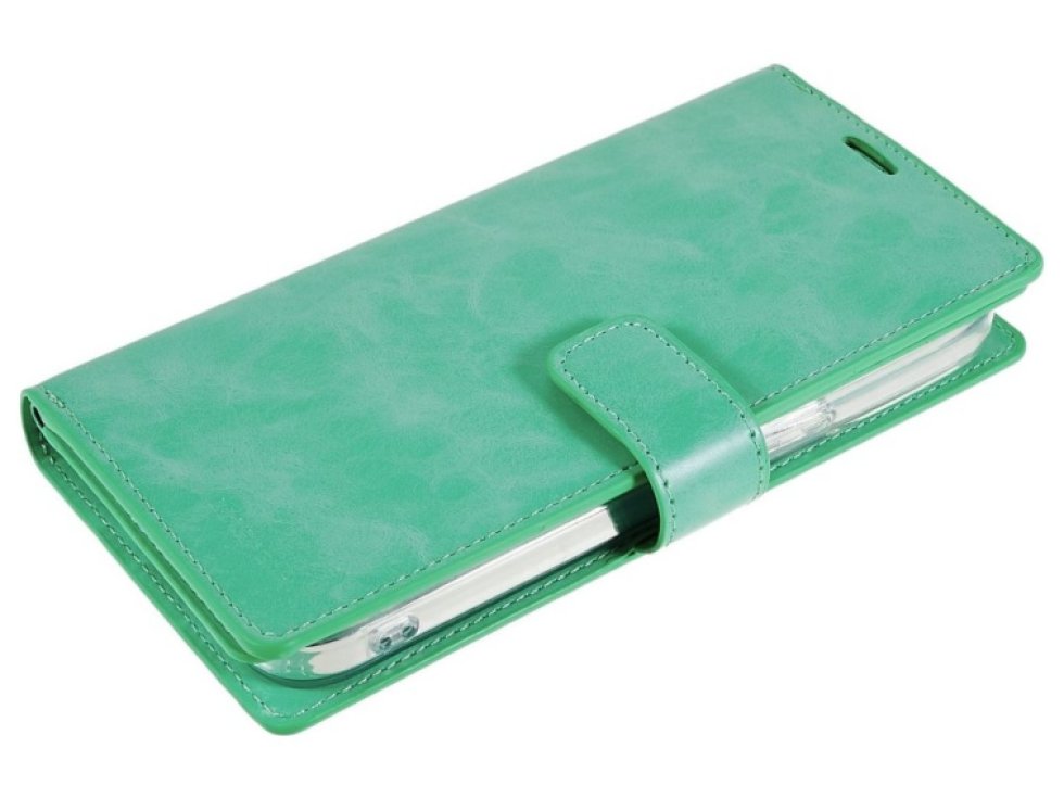 Ochranné pouzdro na iPhone 15 Pro - Mercury, Mansoor Diary Mint