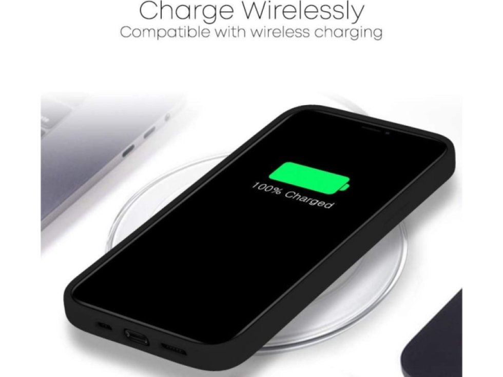 Ochranný kryt pro iPhone 12 / 12 Pro - Mercury, Silicone Black