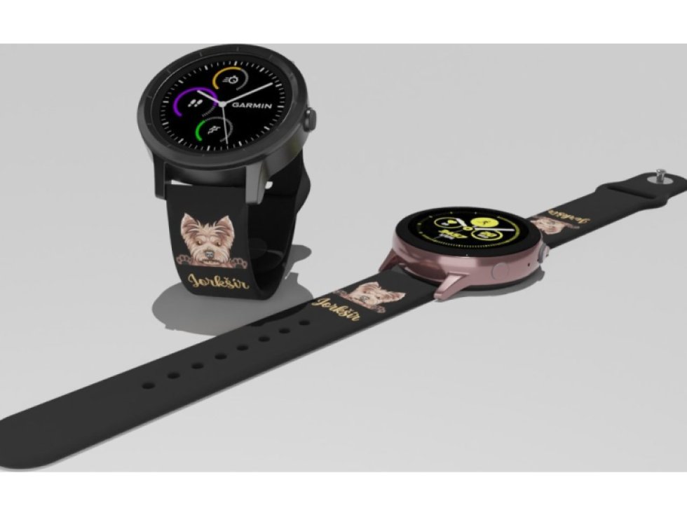 Jorkšírský teriér řemínek 22 mm