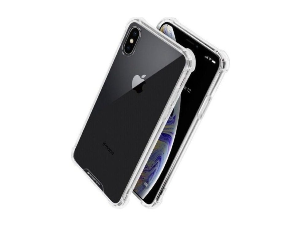 Ochranný kryt pro iPhone XS / X - Mercury, SuperProtect Transparent