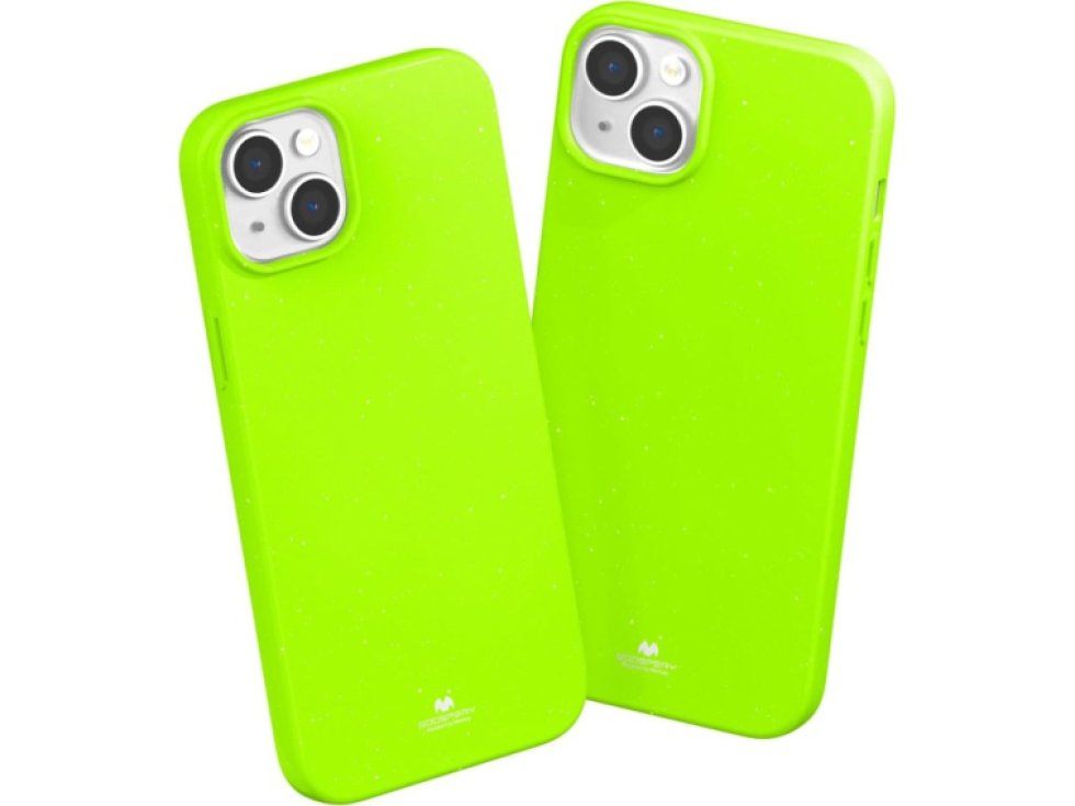 Ochranný kryt na iPhone 15 PLUS - Mercury, Jelly Lime