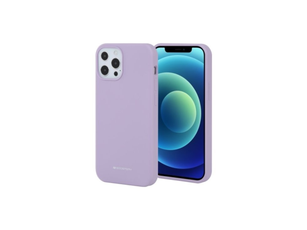 Ochranný kryt pro iPhone 13 Pro MAX - Mercury, Silicone Purple
