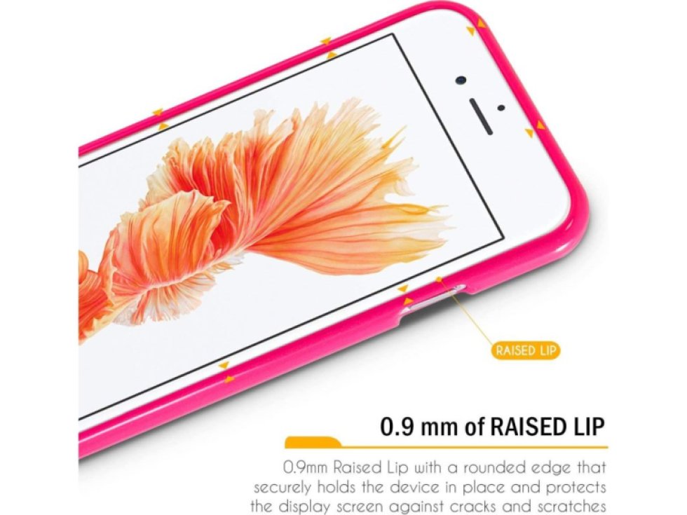 Ochranný kryt pro iPhone 6 PLUS / 6S PLUS - Mercury, Fluorscence Jelly HotPink