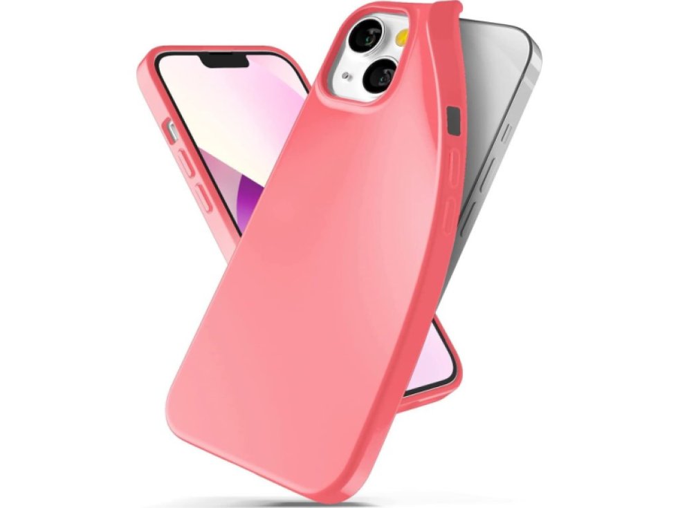 Ochranný kryt pro iPhone 13 - Mercury, Soft Feeling Pink