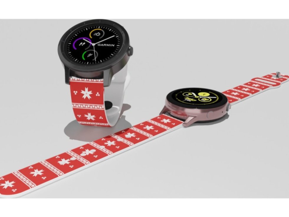 VÁNOČNÍ MOTIV řemínek 20 mm