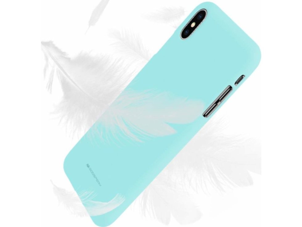 Ochranný kryt pro iPhone XS MAX - Mercury, Soft Feeling Mint