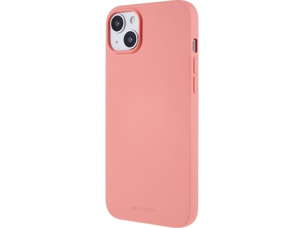 Ochranný kryt na iPhone 15 PLUS - Mercury, Soft Feeling Pink