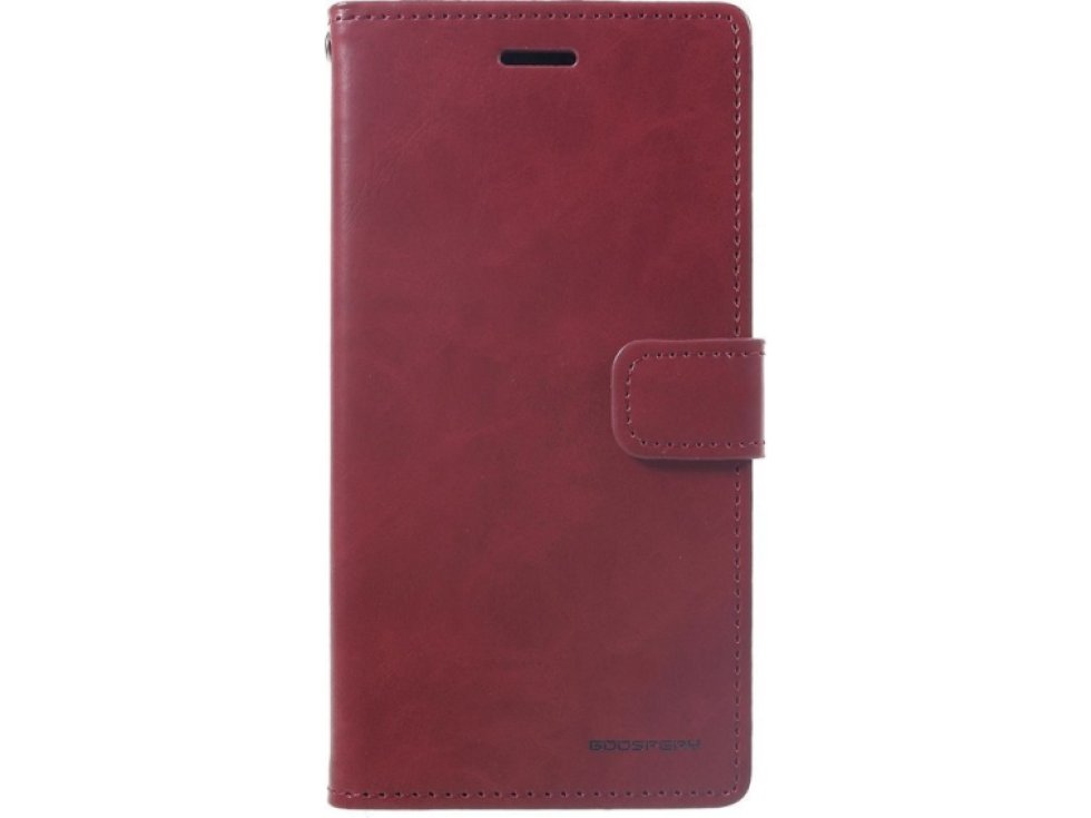 Pouzdro / kryt pro iPhone XR - Mercury, Bluemoon Diary Wine