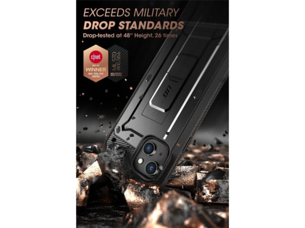 Ochranný kryt pro iPhone 13 / 14 - Supcase, Unicorn Beetle Pro Black