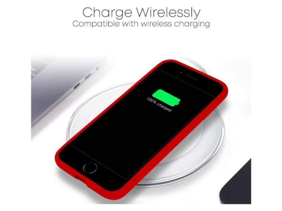 Ochranný kryt pro iPhone 7 PLUS / 8 PLUS - Mercury, Silicone Red