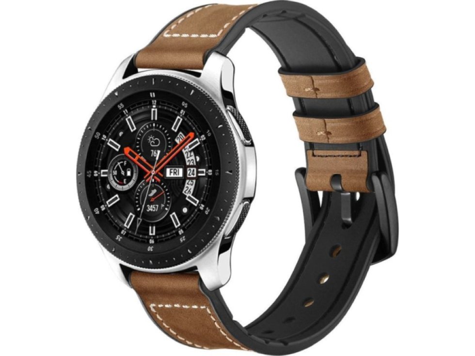 Řemínek pro Samsung Galaxy Watch 45mm - Tech-Protect, Osoband Brown