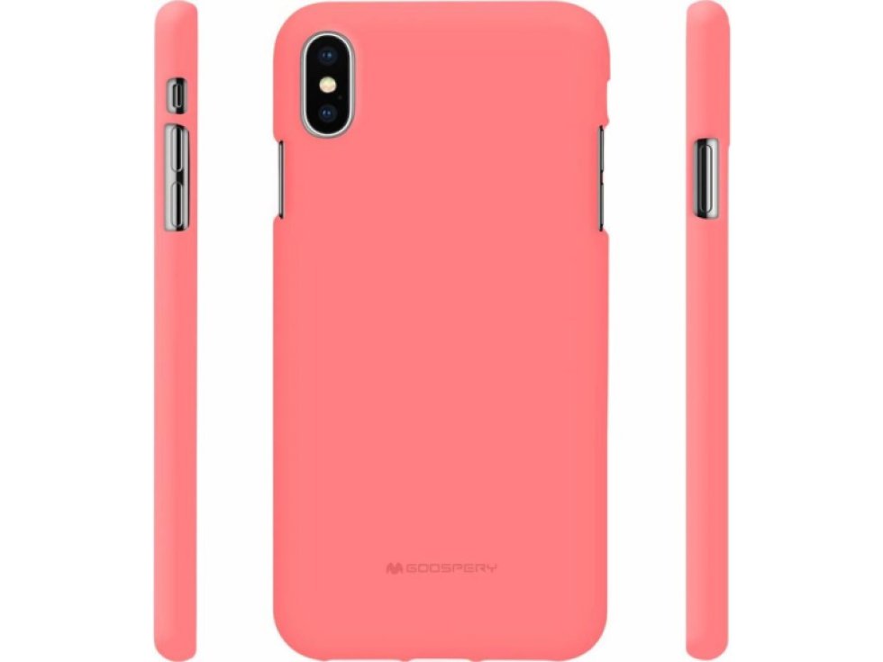 Ochranný kryt pro iPhone XS MAX - Mercury, Soft Feeling Pink