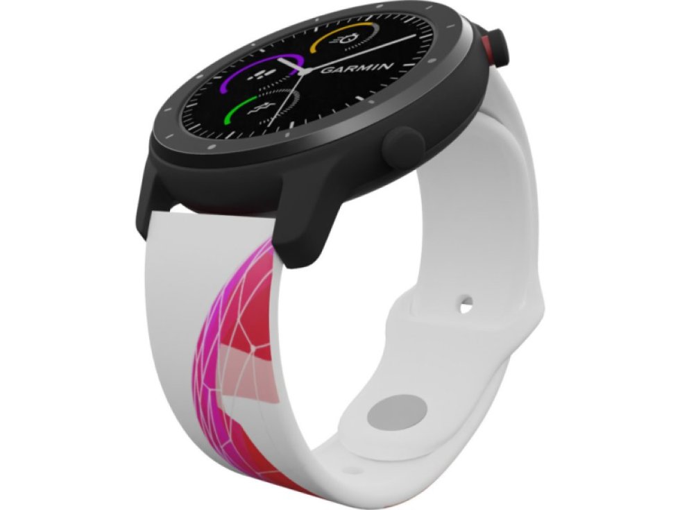 RŮŽOVÁ PLANETKA řemínek 22 mm