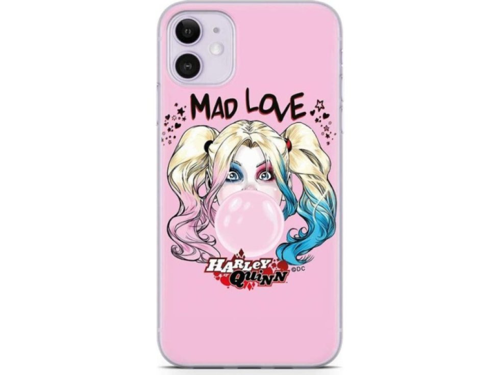 Ochranný kryt pro iPhone 11 - DC, Harley Quinn 001 Pink WPCHARLEY815