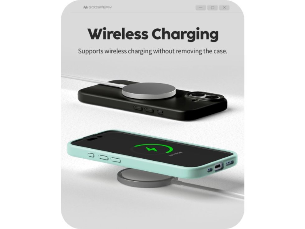 Ochranný kryt na iPhone 16 Pro MAX - Mercury, Soft Feeling Mint