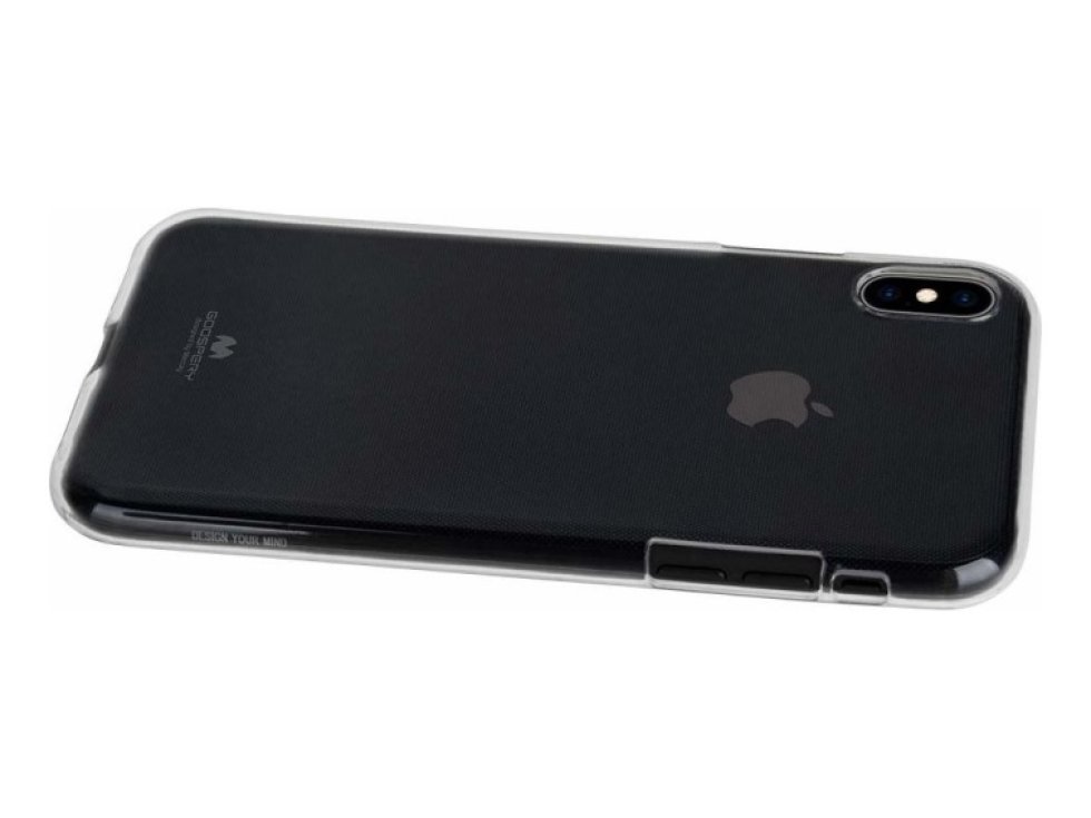 Ochranný kryt pro iPhone XS MAX - Mercury, Jelly Transparent