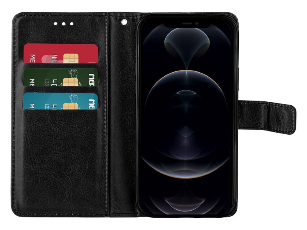 Ochranné pouzdro pro iPhone 13 Pro MAX - Mercury, Super Diary Black