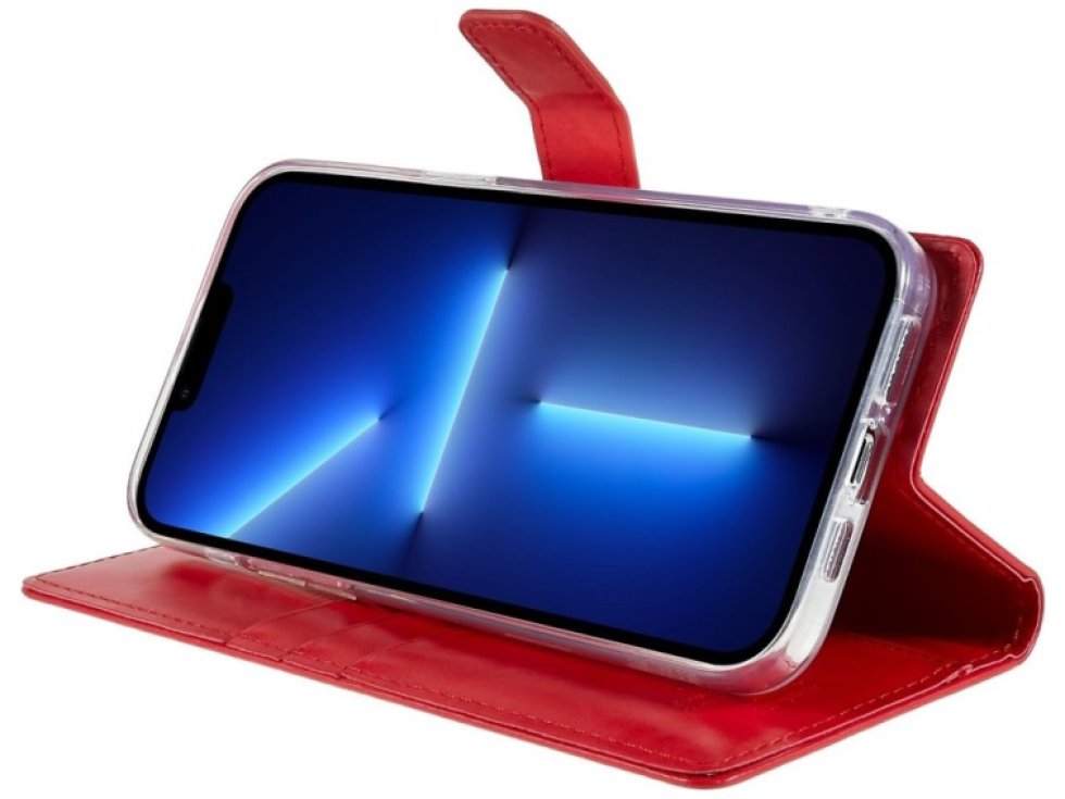 Ochranné pouzdro pro iPhone 14 Pro MAX - Mercury, Bluemoon Diary Red