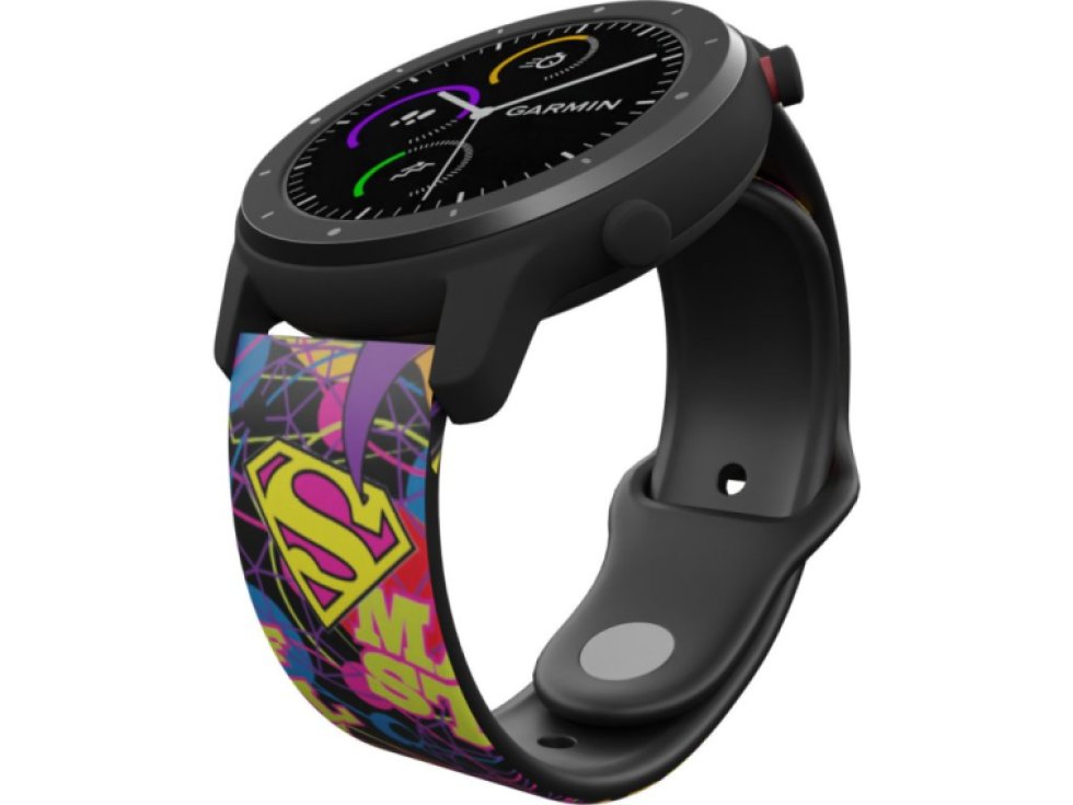 SUPERMAN - GRAFFITI řemínek 22 mm