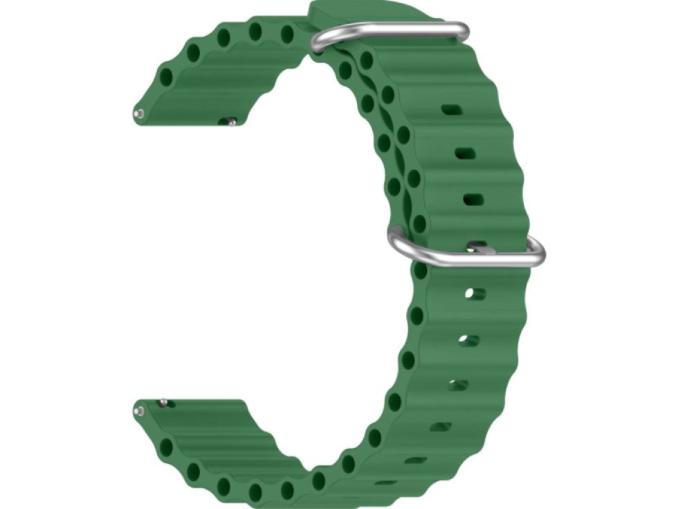 Vroubkovaný řemínek s přezkou 22mm