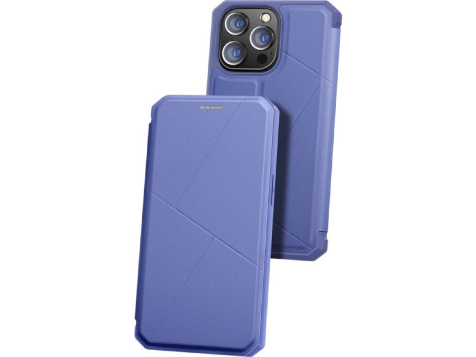Knížkové pouzdro pro iPhone 13 Pro MAX - DuxDucis, SkinX Blue