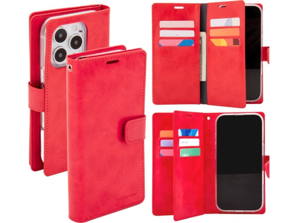 Ochranné pouzdro na iPhone 16 Pro - Mercury, Mansoor Diary Red