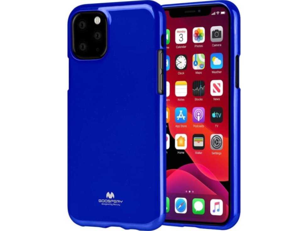 Ochranný kryt pro iPhone 11 Pro - Mercury, Jelly Blue