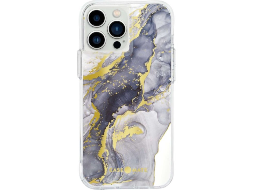 Tough Print pro iPhone 12 Pro MAX / 13 Pro MAX CM047452 modrá