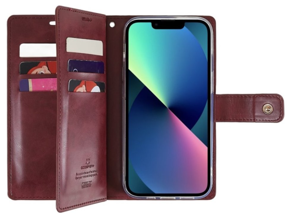 Ochranné pouzdro na iPhone 15 PLUS - Mercury, Mansoor Diary Wine