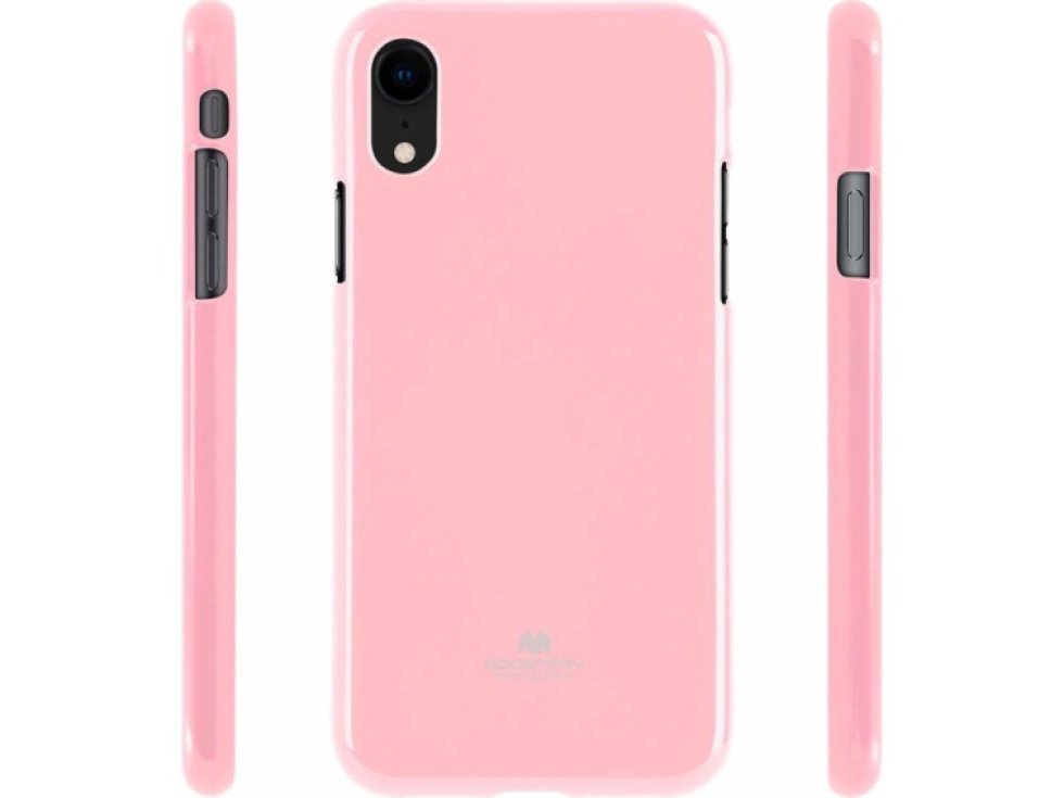 Ochranný kryt pro iPhone XR - Mercury, Jelly Pink