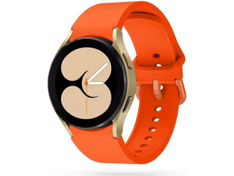 Řemínek pro Samsung Galaxy Watch 40mm / 42mm / 44mm / 45mm / 46mm - Tech-Protect, Iconband Orange