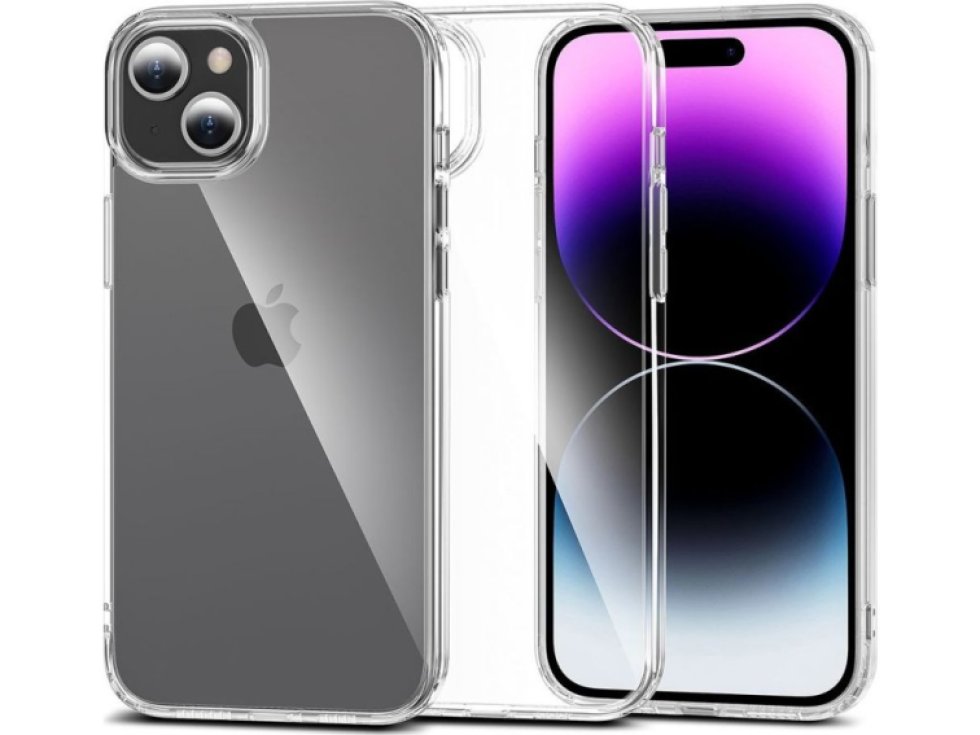 Ochranný kryt pro iPhone 15 - Tech-Protect, FlexAir Hybrid Clear