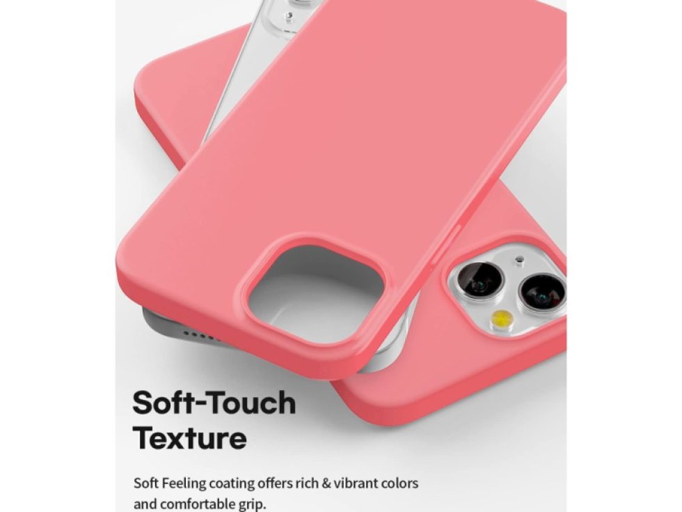 Ochranný kryt pro iPhone 13 - Mercury, Soft Feeling Pink