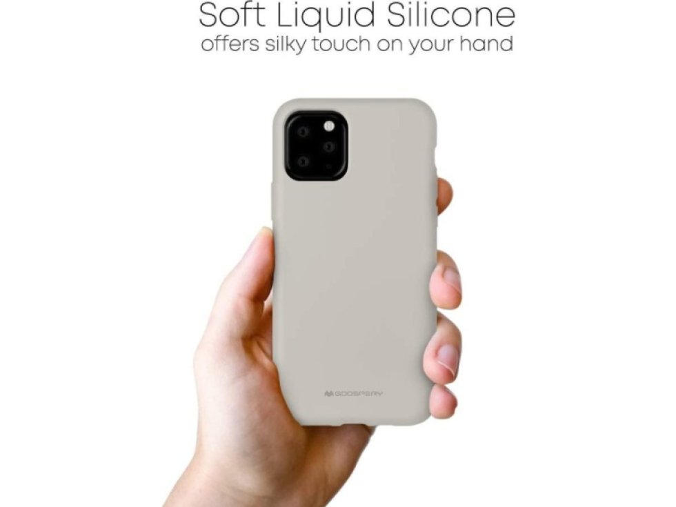 Ochranný kryt pro iPhone 11 Pro - Mercury, Silicone Stone