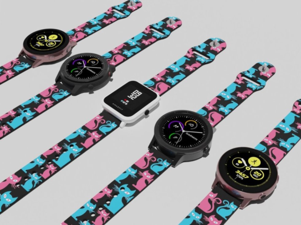 BAREVNÉ KOČKY řemínek 20 mm