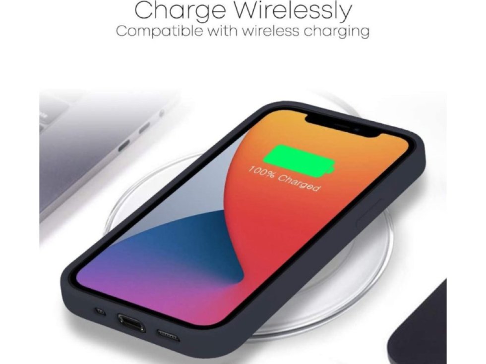 Ochranný kryt pro iPhone 12 mini - Mercury, Silicone Navy